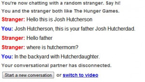 funny Josh Hutcherson Peeta Mellark sweet omegle