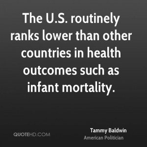 The U.S. routinely ranks lower than other countries in health outcomes ...