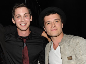 Logan Lerman And Josh Hutcherson Young De logan lerman e josh