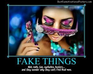 fake hair nails tan eyelashes hooters and they wonder why they can t