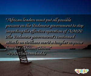 Sudanese Quotes