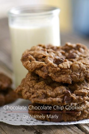 Chocolate Chocolate Chip Cookies by Namely Marly