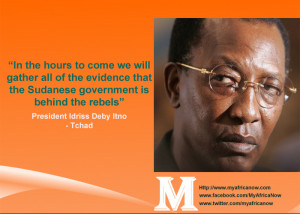 Tchad President Idriss Deby Itno – Famous Quote