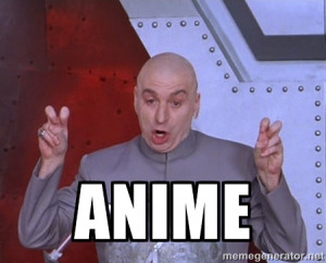 Dr. Evil Air Quotes - Anime