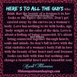 Men Love Women With Curves Quotes Don't fall in love with just