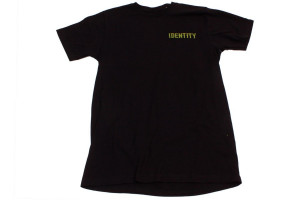 Home Identity T Shirt Short Sleeve Hell Dog Black Gold