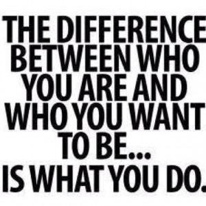 The difference between who and what...