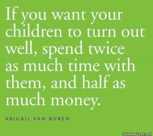 Spend Time, Not Money