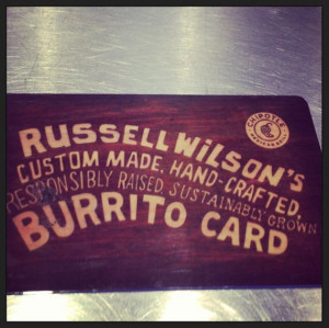 11. Russell Wilson of the Seattle Seahawks was given free burritos for ...