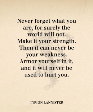 Quote On Strength Or Weakness