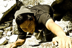 If you get up one more time than you fall, you will make it through ...