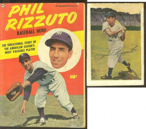 1951 Phil Rizzuto 'Baseball Hero' Comic Book (Yankees) Baseball cards ...