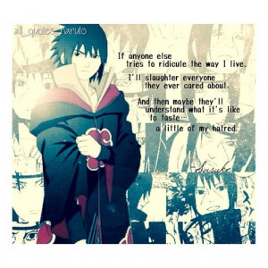 sasuke hatred quotes sasuke uchiha hqdefault jpg sasuke hatred quotes ...