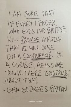 General Patton On Leadership Quotes. QuotesGram