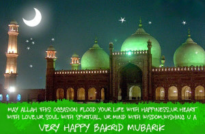 Happy Bakrid (Eid Ul Zuha) 2014 Mubarak Wishes Wallpapers Sms