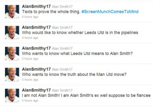Thread: Alan Smith's Ex 'Hacks' his Twitter Account