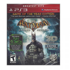 Batman: Arkham Asylum - Game of the Year Edition for PS3 | ToysRUs