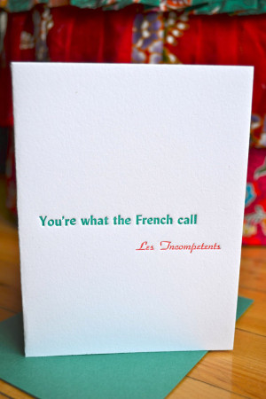Letterpress Holiday Movie Quote Card - Home Alone