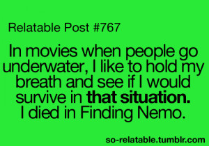 ... film movies movie true true story finding nemo relatable funny quotes