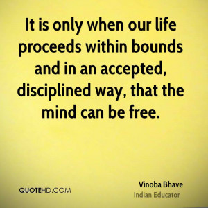 Vinoba Bhave Quotes