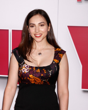 Eden Riegel Arrives The Red Carpet Year One Movie Premiere