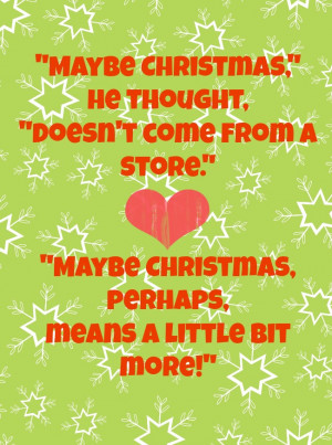 Related Post from Giving the Grinch Quotes at Christmas