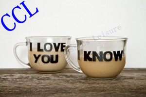 Quotes from Star Wars - Cool DIY Geek Gift - I Love You I Know ...