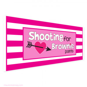 Free Shooting for Brownie Points Printable