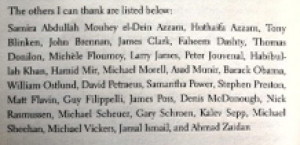 ... this Barack Obama quote from Mark Bowden’s new book, The Finish