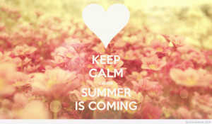Summer is here keep calm and enjoy summer quotes