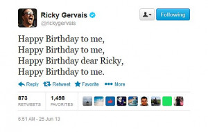 Happy Birthday Ricky Gervais