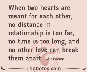 Time For A Break Quotes Distance in relationship quote