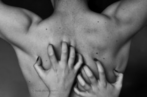 You know your good when your back starts bleeding from her fingernails ...