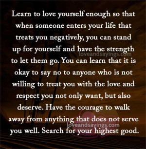 Standing Up For Yourself Quotes