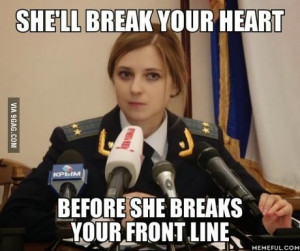 New Crimean Attorney General - Cute Girl