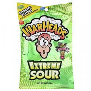 ... & Candy » Soft Candy » Warheads Extreme Sour Hard Candy 1oz (28g