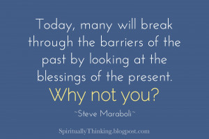 Today, Many Will Break Through The Barriers Of The Past By Looking At ...