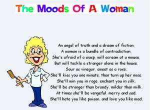 Joke Emails - Moods of a Woman and a Man