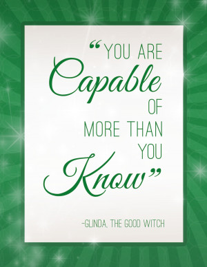 You Are Capable More...