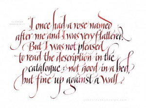 JSDman / August 1, 2012 / Calligraphy Commissioned Quotes Handwriting ...