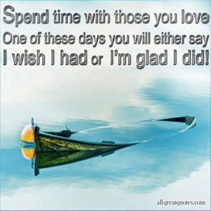 Love Quote Time Spend With You