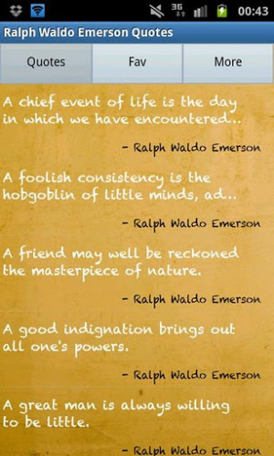 View bigger - x - Ralph Waldo Emerson Quotes for Android screenshot