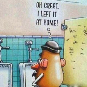 Mr. Potato Head has a problem