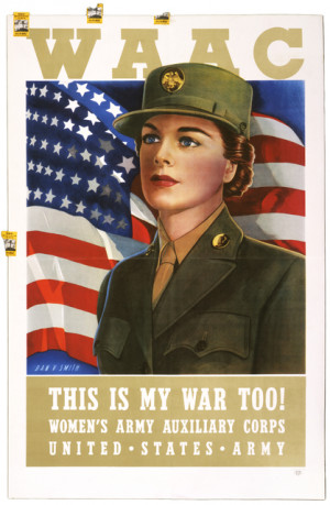 ... the american revolution but world war ii was the first time that women