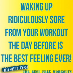 Work Out Quotes Sore Workout shirts waking up