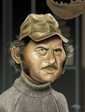 ... , Celebrity Caricatures, Robert Shaw, Funnies Caricatures, Shaw Jaw