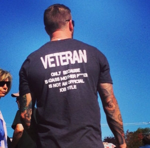 funny veterans day badass