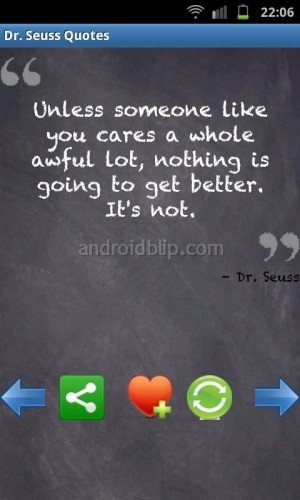 Screenshots: Best Dr. Seuss Quotes!