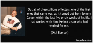 More Dick Ebersol Quotes