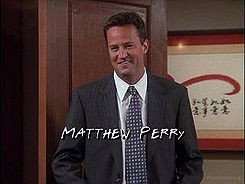 Chandler Bing played by Matthew Perry